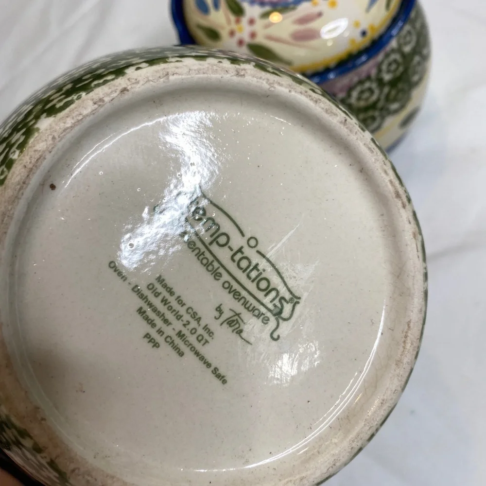 TEMP-TATIONS By Tara Old World Green  Piece Canister Set with Lids - A101121 - Picture 5 of 11